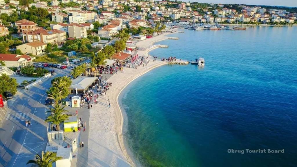 Dalmatia Apartments Ciovo โตรกีร์ ภายนอก รูปภาพ